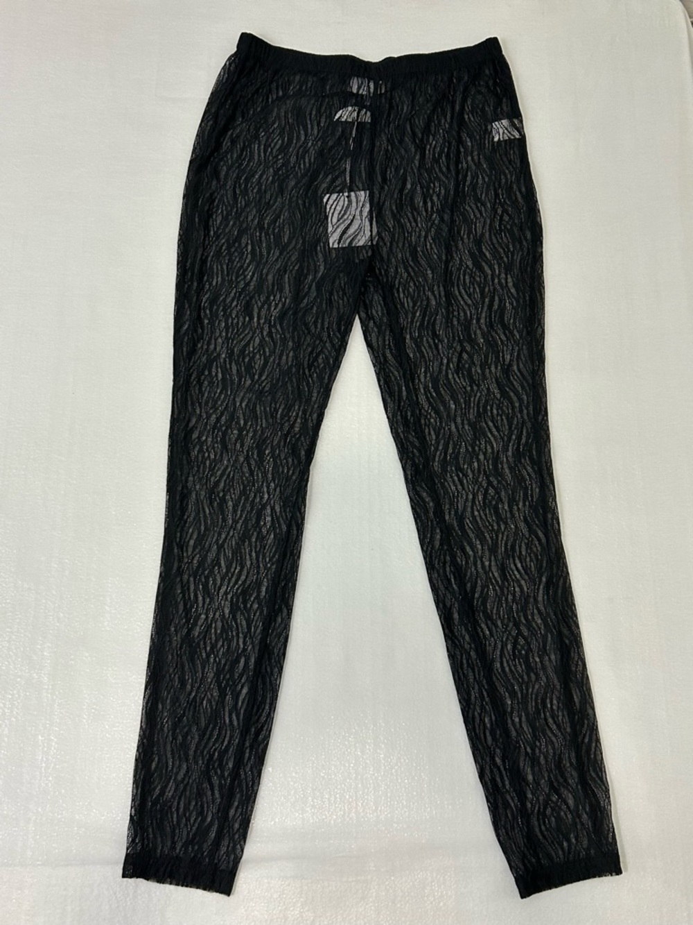 NWT L’Academie Black Cover Up Pants
